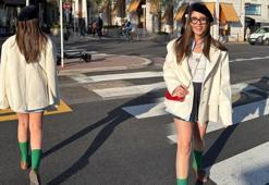 Sıla Türkoğlu'ndan Cannes sokaklarında yeni kombin! Rol arkadaşının yorumu gecikmedi