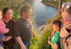 Balıkçı kaydetti, görüntüler hızla yayıldı! Vatandaşlar dakikalar sonra sahile akın etti