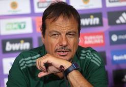 Ergin Ataman Euroleague'de Fenerbahçe maçı öncesi büyük konuştu