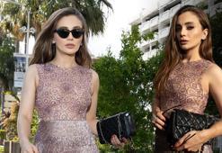 Damla Sönmez'den Cannes çıkarması! Kıyafetiyle tam not aldı