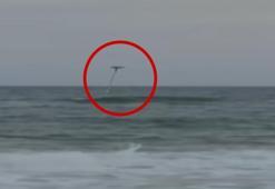 Boğulan genç kız drone sayesinde son anda kurtarıldı