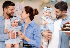 Ünlü çift bebeklerinin yüzünü ilk kez gösterdi! Mira Milena 1 yaşına girdi