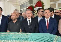 Hulusi Akar'ın kayınvalidesi Türkan Samur, son yolculuğuna uğurlandı