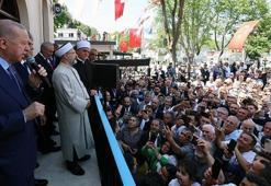 Gümrükçü İshak Ağa Camii açıldı! Erdoğan: Uzun ve titiz bir çalışmanın eseri