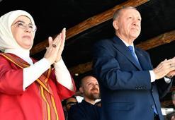 Emine Erdoğan'dan 7. Etnospor Kültür Festivali'ne ziyaret