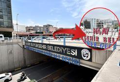 Kentteki 6 tabelanın ‘T’ harfi gizemli şekilde kayboldu! Gerçek herkesi şaşırttı