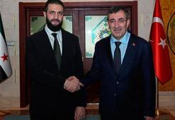 Cumhurbaşkanı Yardımcısı Yılmaz, Suriye lideri Ahmed Şara ile bir araya geldi