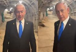Netanyahu'dan tünelde video! Mescid-i Aksa'nın altında tartışmalı görüntü