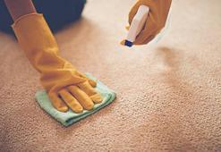 Halıdaki yağ lekesini anında temizleyen doğal karışım! Temizlik uzmanlarından kesin çözüm