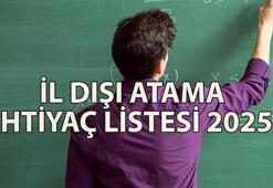 İL DIŞI ATAMA İHTİYAÇ LİSTESİ 📌 İl dışı kontenjan açıklayan iller hangileri? MEB öğretmen il dışı isteğe bağlı atama takvimi