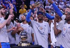 Thunder farklı kazandı, NBA finali vizesini kaptı