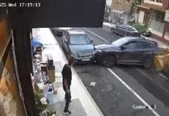 Ortalık savaş alanına döndü! Önüne kattığı aracı sürükleyerek...