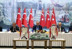 Cumhurbaşkanı Erdoğan şampiyon Galatasaray'ı kabul etti