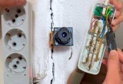 Üçlü prizin içinden izlemişlerdi! Gizli kamera tespitinin 2 yolu: 'Parmak izi bırakmayın'