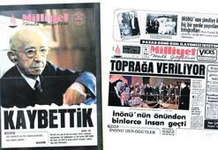 İsmet İnönü'yü kaybettik