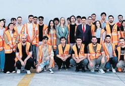 Öğrenciler TUSAŞ’ı ziyaret etti