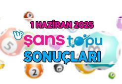 Şans Topu çekiliş sonuçları açıklandı!1 Haziran 2025 Şans Topu sonuçları sorgulama ekranı