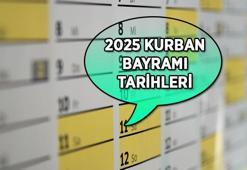 BAYRAM TATİLİ GÜNLERİ 2025 | Kurban Bayramı ne zaman başlayacak, arefe hangi gün? İşte Kurban Bayramı tatili günleri...