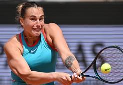 Fransa Açık'ta Aryna Sabalenka yarı final vizesi aldı