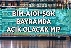 MARKETLER BUGÜN AÇIK MI? BİM, A101-ŞOK market bayramın 1-2-3-4'üncü günü çalışıyor mu, açılacak mı? İşte BİM-A101, ŞOK market açılış ve kapanış saatleri...