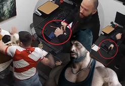 ‘Vur' emri kamerada! Silah çekip milli sporcuya saldırdılar