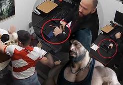 ‘Vur' emri kamerada! Silah çekip milli sporcuya saldırdılar