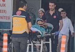 7 yaşındaki çocuk kurban bıçağının üzerine düştü: Ağır yaralı