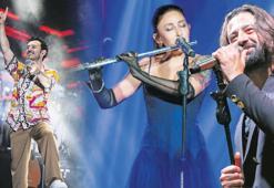 Sahnede bayram coşkusu