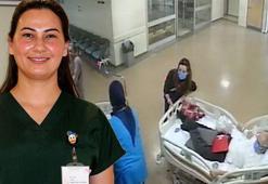 Antalya'da hastanede zamanla yarış! Canlarını hastalar için hiçe saydılar