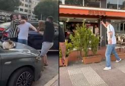 Kaza vahşete dönüştü: Saldırgan, sürücüyü yumrukladı, kadını bıçakla korkuttu: Boğazını keserim