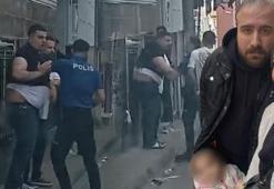 Fatih'te dehşet! Dayı, 4 yaşındaki yeğeninin olduğu arabaya kaldırım taşıyla saldırdı