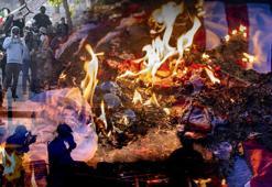 Son Dakika! Los Angeles alev alev: ABD bayrağı yakıldı, Trump'tan 'asker' talimatı!