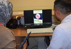 Nefes borusuna şeker ambalajı kaçtı! 10 aylık bebek ölümden döndü