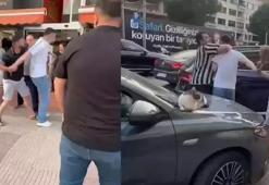 Tepki gösteren kadına 'Boğazını keserim' diyen sürücü yakalandı