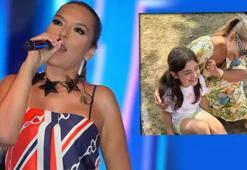 Demet Akalın minik hayranının gönlünü aldı