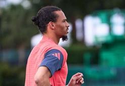 Galatasaraylı Leroy Sane, Bayern Münih'te idmana çıktı!