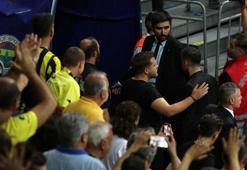 Maçta gergin anlar! Alimpijevic diskalifiye edildi