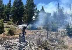 Mersin'de orman yangını