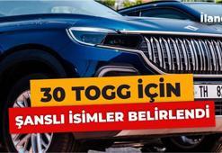 30 TOGG için şanslı isimler belirlendi