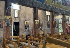 Suriye&#x27;de kiliseye bombalı saldırı! Çok sayıda ölü var! İşte o kareler
