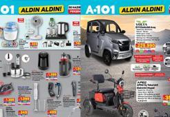 BUGÜN RAFLARDA SATIŞTA! 26 HAZİRAN A101 AKTÜEL İNDİRİMLERİ! A101 26 Haziran Perşembe aktüel kataloğunda hangi ürünler satışa çıktı? Dondurma Makinesi, Otel Tipi Kettle, El Blender Seti, Halı Yıkama Makinesi, Dijital Baskül...