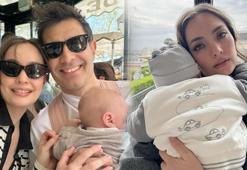 Madrid'de mutlu aile pozu! Ünlü çift bebekleri Atlas'ın son halini paylaştı