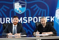 Erzurumspor FK'da Serkan Özbalta imzayı attı!