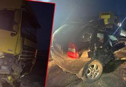 Ardahan’da feci kaza! Cip ile TIR çarpıştı: 2 ölü, 2 yaralı