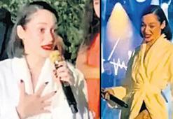 Bavulu gelmeyince bornozla çıktı