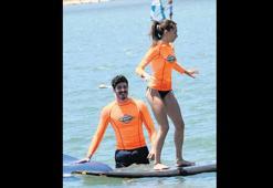 Aşıkların sörf dersi