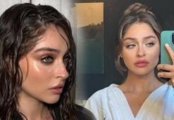 Cemre Baysel'i sahilde tanımadılar! 'Bayılıyorum böyle hikayelere'