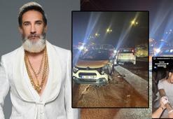 Tarık Mengüç'ün oğlu Baran trafik kazası geçirdi!