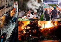 Avrupa kırmızı alarmda! Sıcaklıklar rekor kırıyor, eriyen asfaltlar, seller... 'Isı Kubbesi' fenomeni nedir?