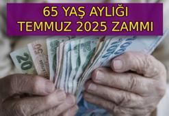 65 YAŞ AYLIĞI 2025 TEMMUZ ZAMMI: Yaşlılık maaşı ne kadar oldu? 2025 Temmuz'da 65 yaş aylığı zammı kaç TL oldu?